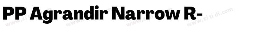 PP Agrandir Narrow R字体转换 PP Agrandir Narrow R字体转换